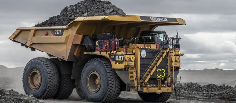 Caterpillar 797 F camion più grande del mondo