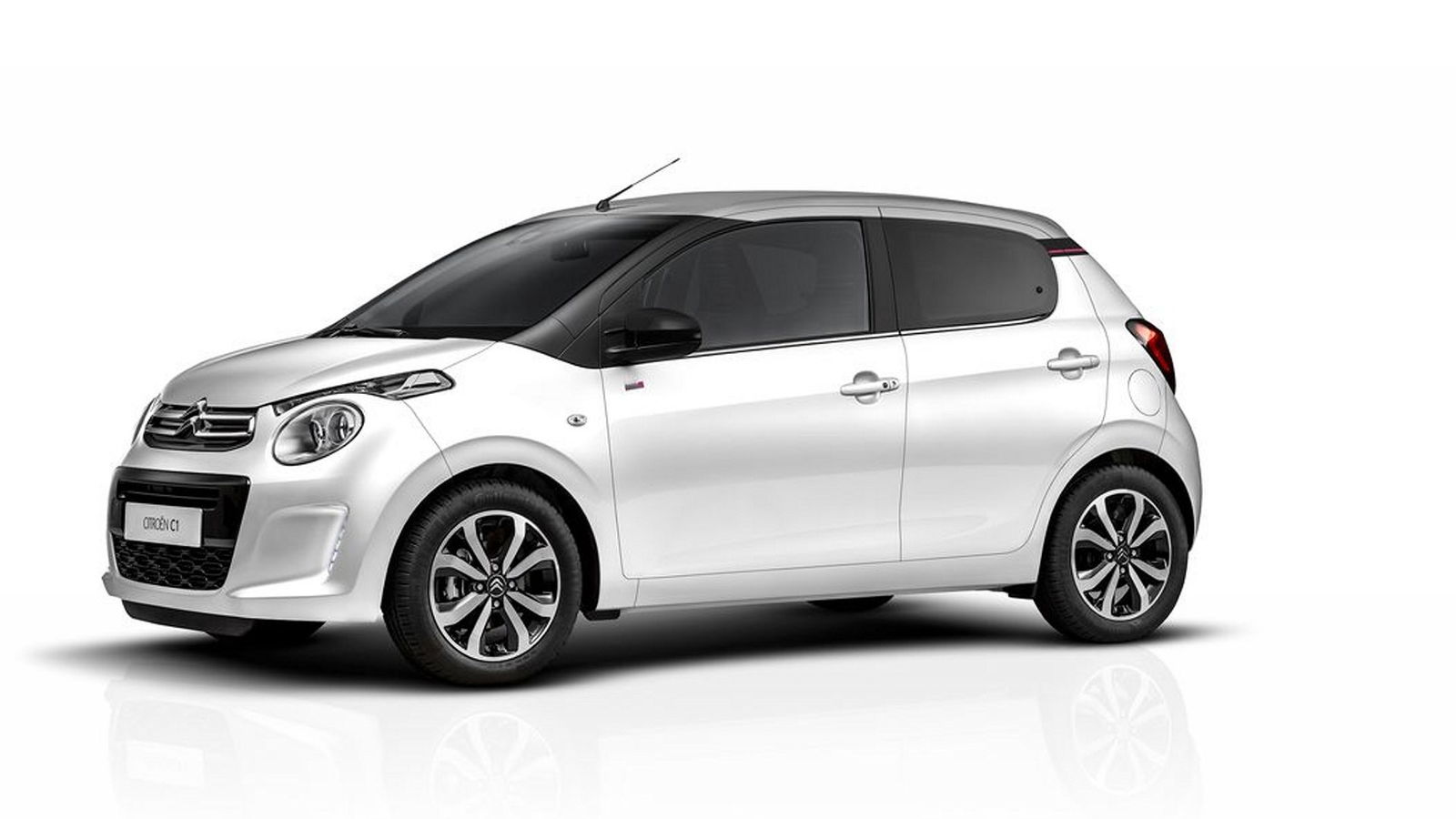 citroen c1, vista tre quarti anteriore