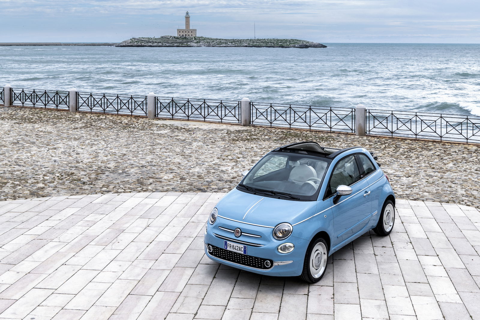 Fiat 500 Spiaggina '58 3/4 anteriore
