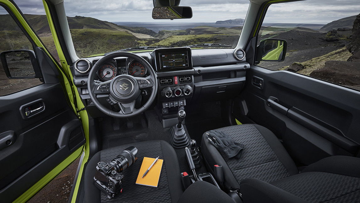 Nuovo Suzuki Jimny interni