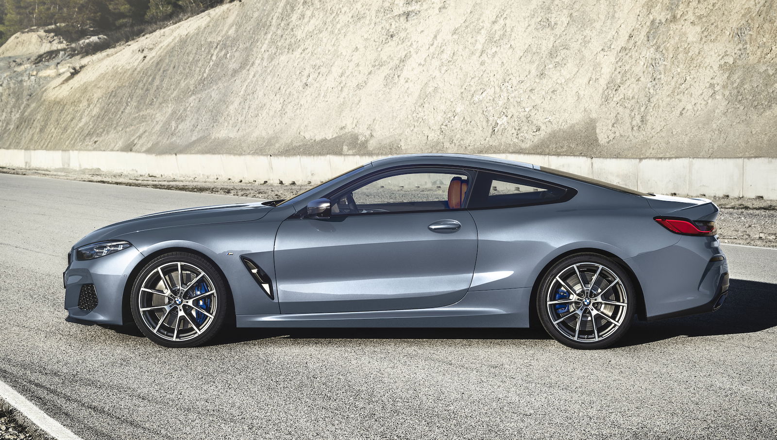 BMW Serie 8 Coupé vista laterale