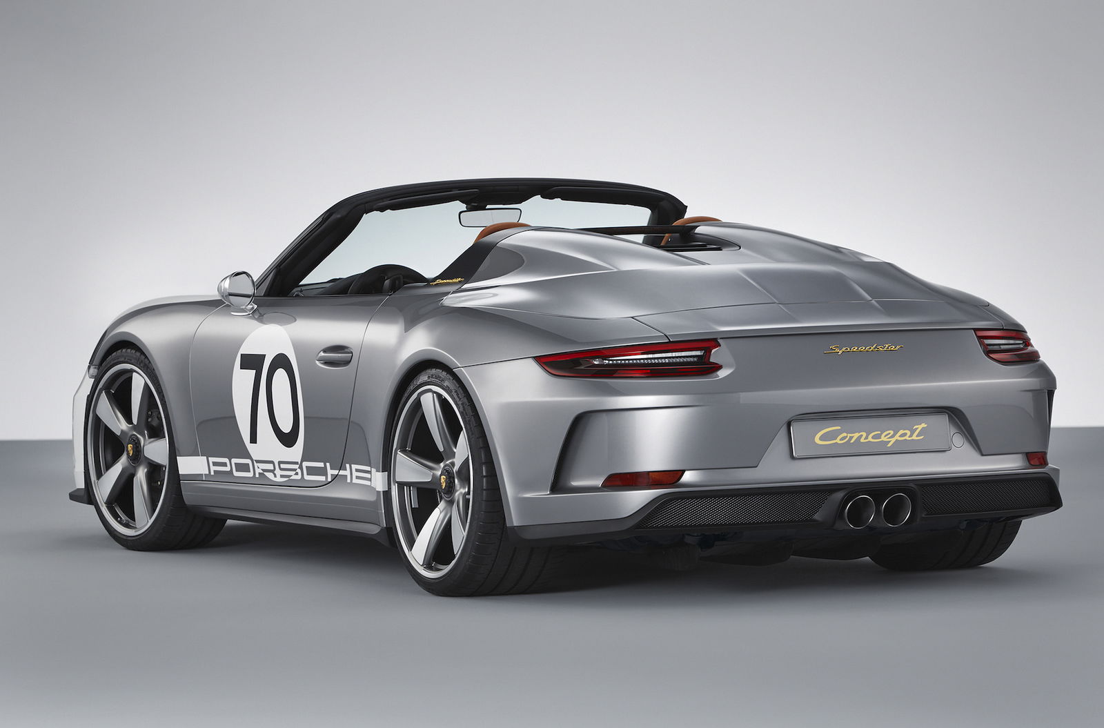 Porsche 911 Speedster Concept 3/4 posteriore