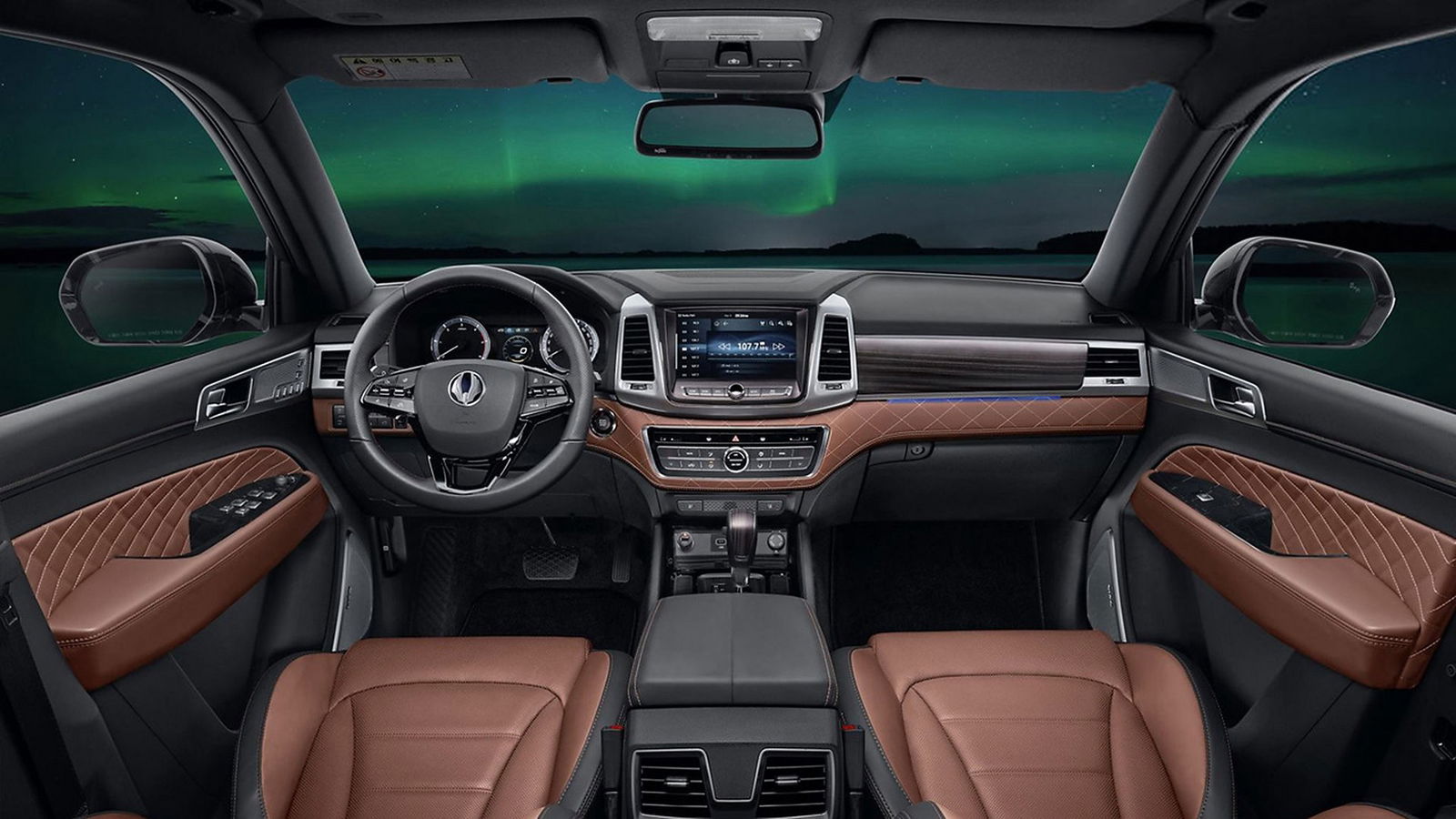 SsangYong Rexton 2018 interni