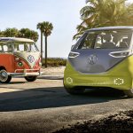 Volkswagen Showcar I.D. BUZZ und Volkswagen T1