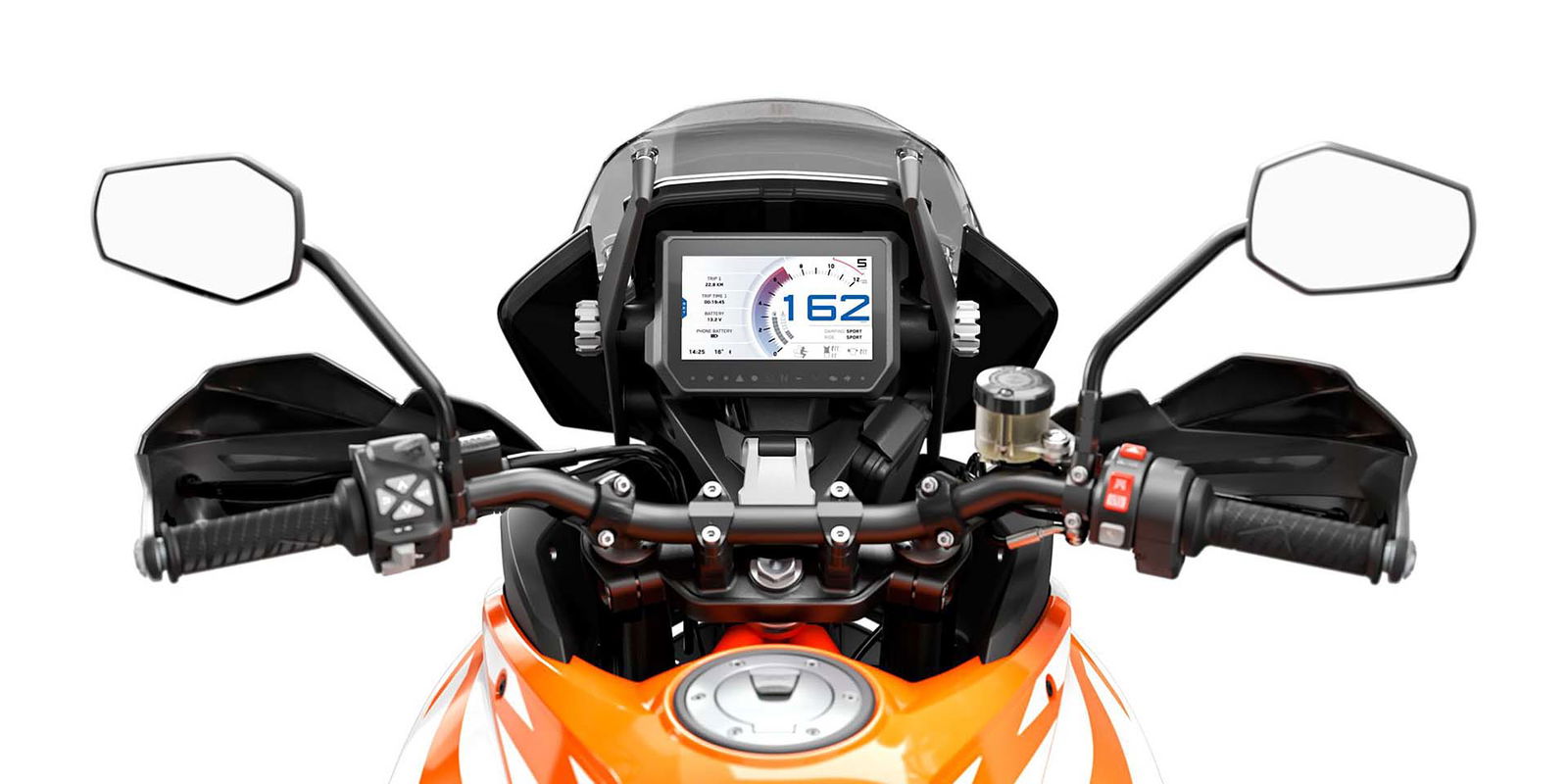 ktm 1290 super adventure r strumentazione