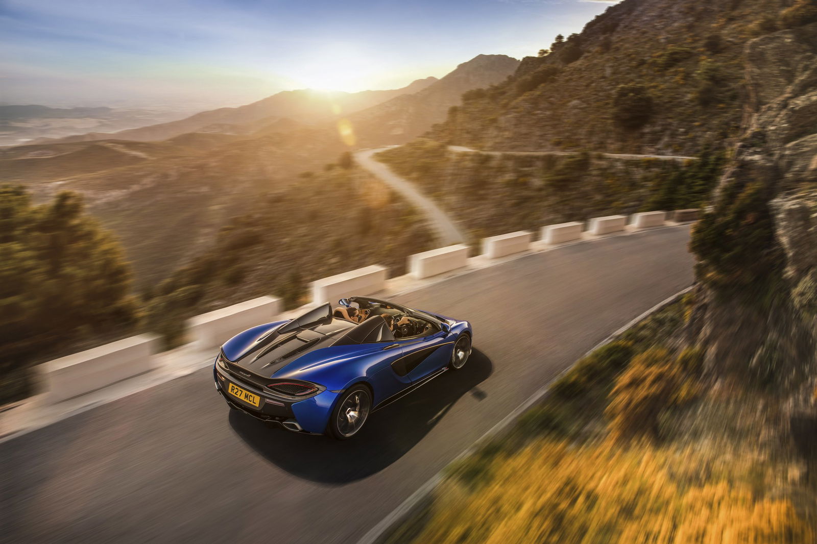 McLaren 570S Spider dinamica