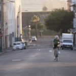 Kate Mapham roadbiking in Cape Town. South Africa.