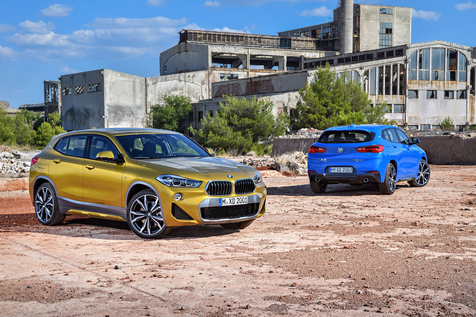 BMW X2 statica