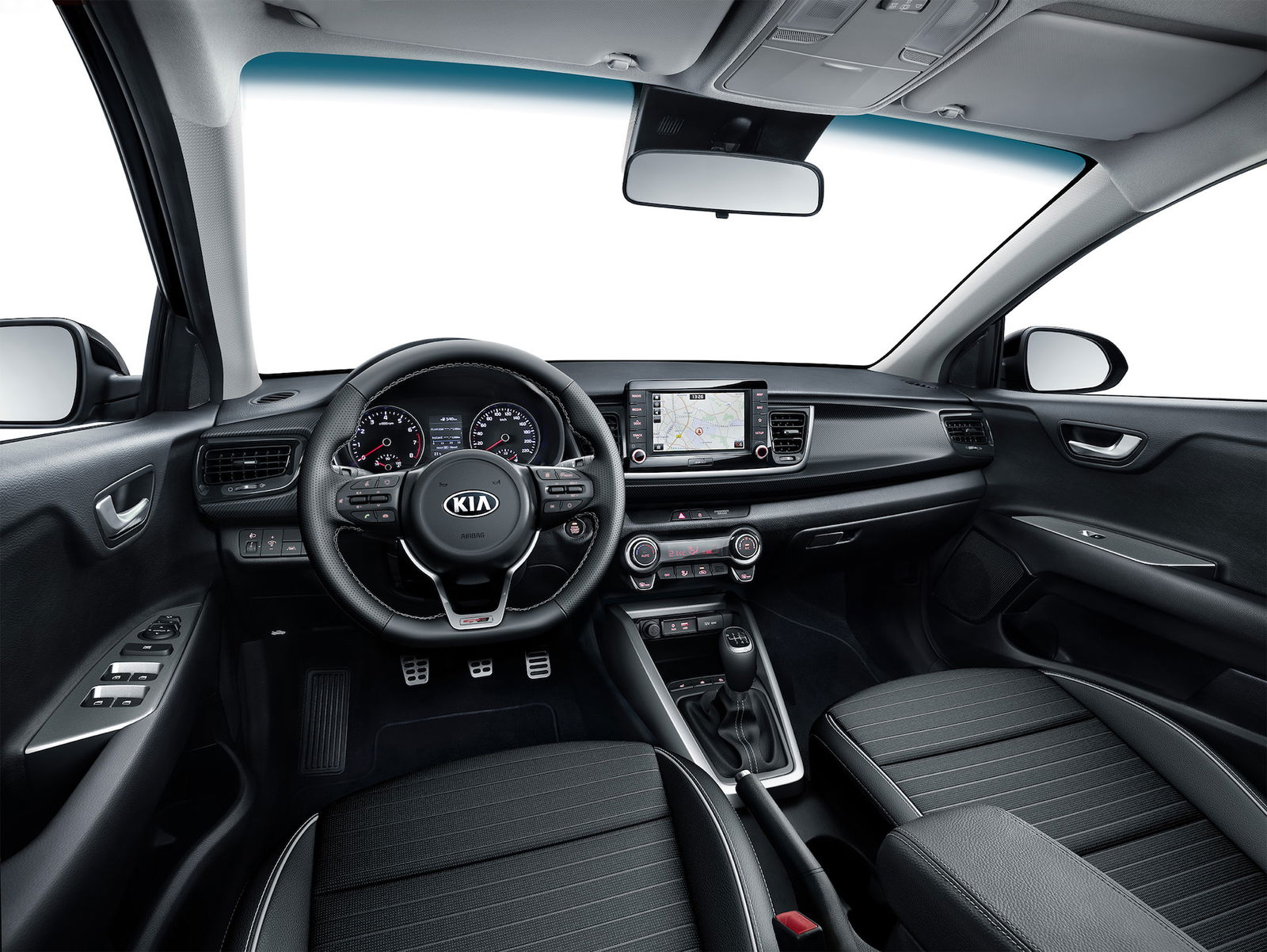 Kia Rio GT-Line plancia interni