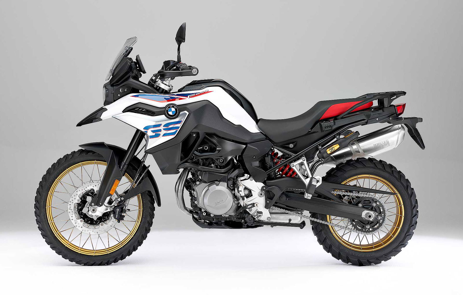 BMW F 850 GS Eicma 2017 Novità bmw 2018 Su sfondo bianco