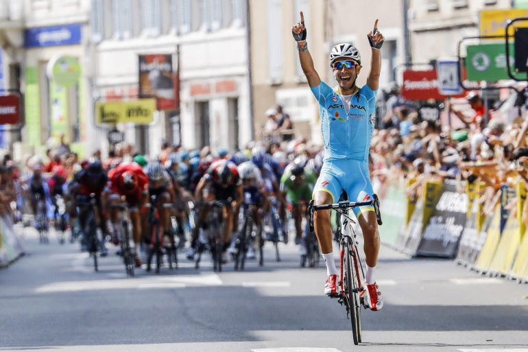 Criterium du Dauphine 2016 - 68a Edizione - 3a tappa Boen sur Lignon - Tournon sur Rhone 187.5 km - 08/06/2016 - Fabio Aru (Astana) - foto Luca Bettini/BettiniPhoto©2016