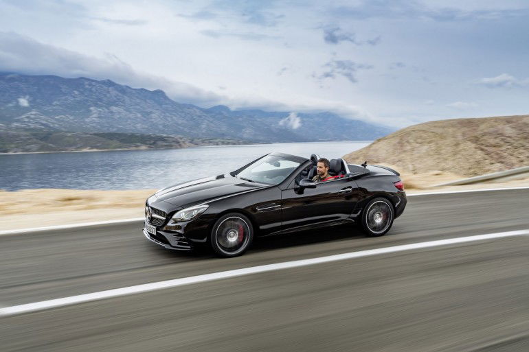 Mercedes-AMG SLC 43, obsidianschwarz mettalic Mercedes-AMG SLC 43, obsidian black, mettalic