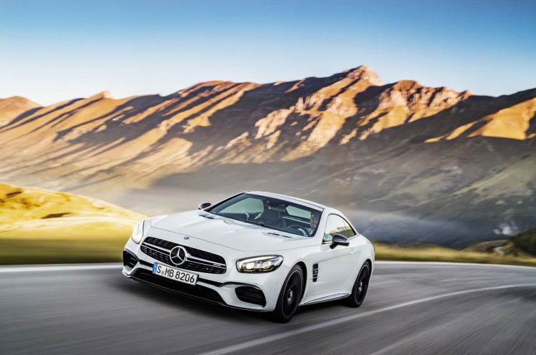 Mercedes AMG SL 63, Diamantweiß