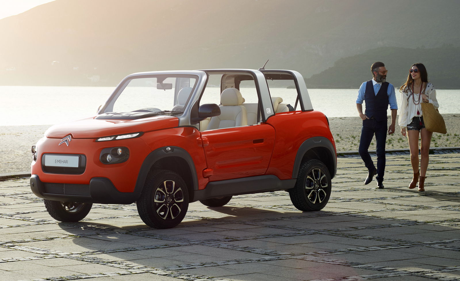 citroen e-mehari rossa