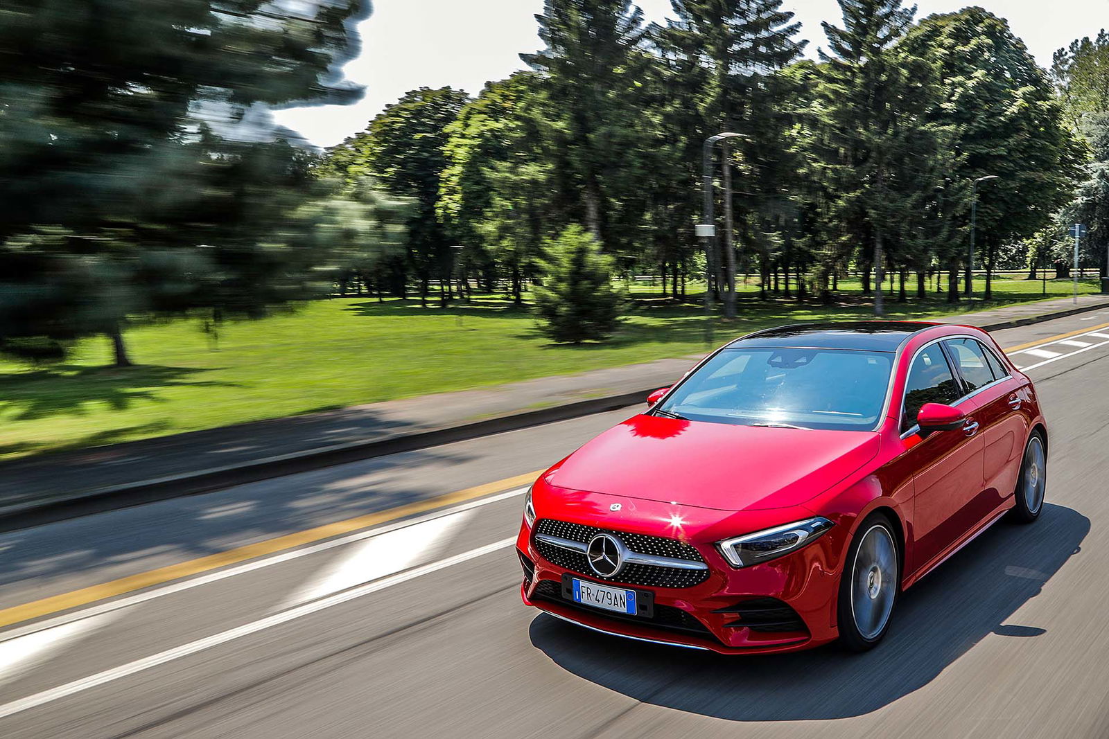 Mercedes Classe A 3/4 anteriore