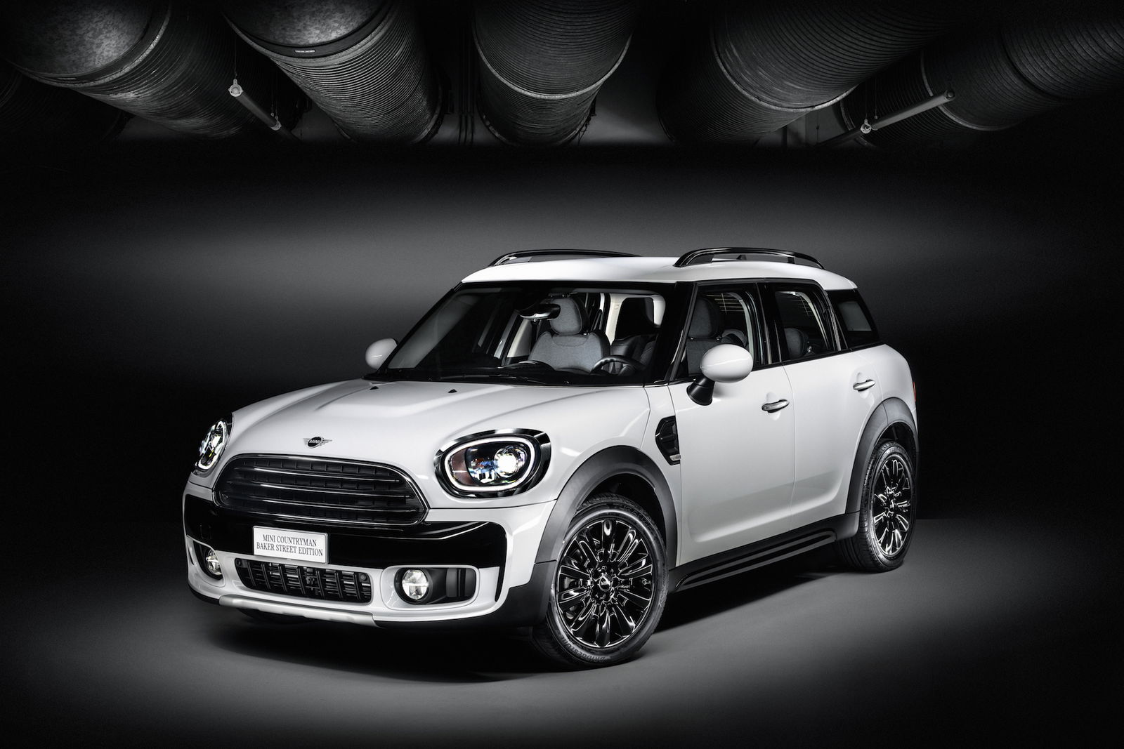 MINI coutryman Baker StreetEdition bianca 3/4 anteriore