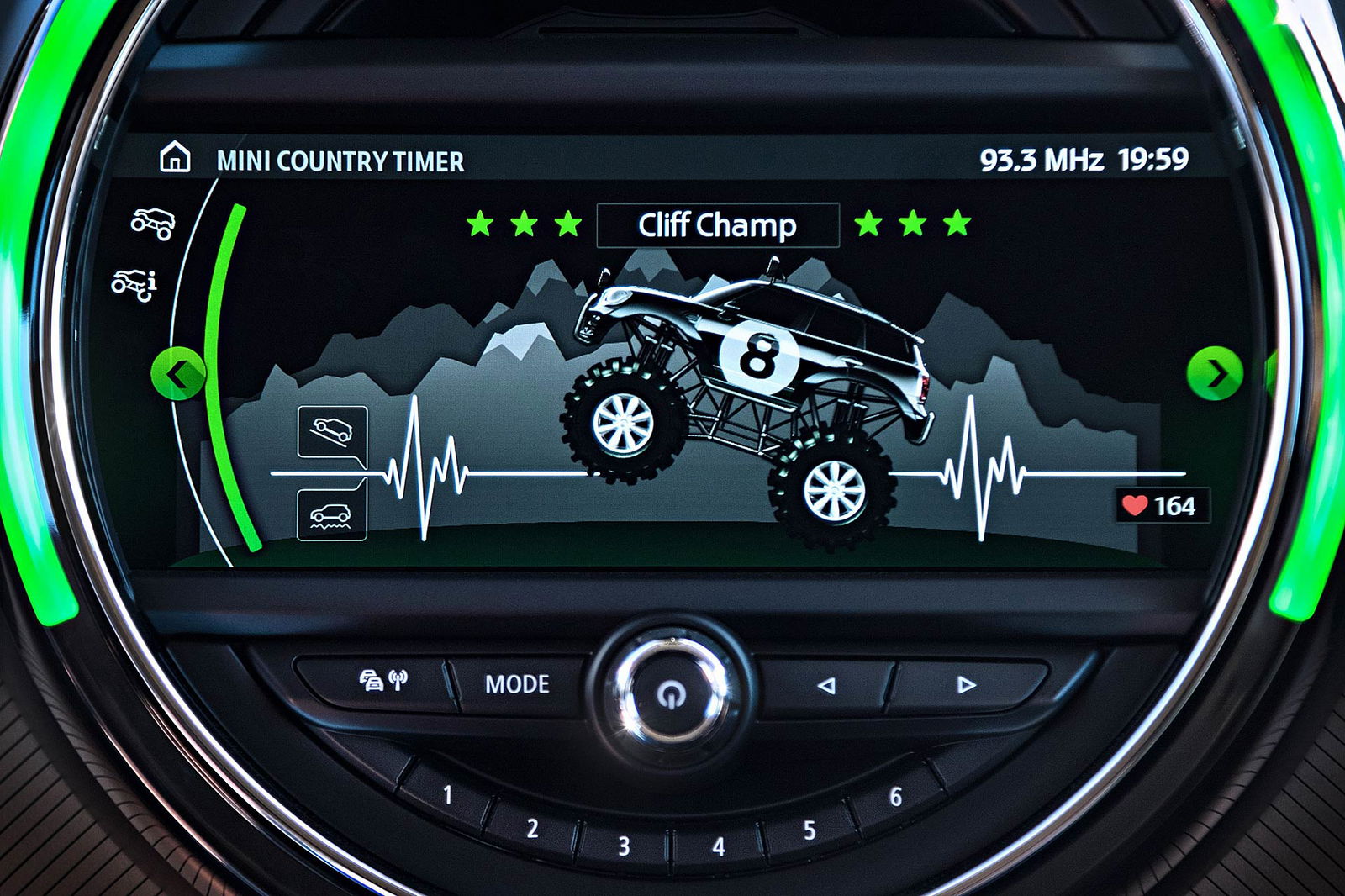 Mini Cooper Countryman SE bianca Mini Country Timer