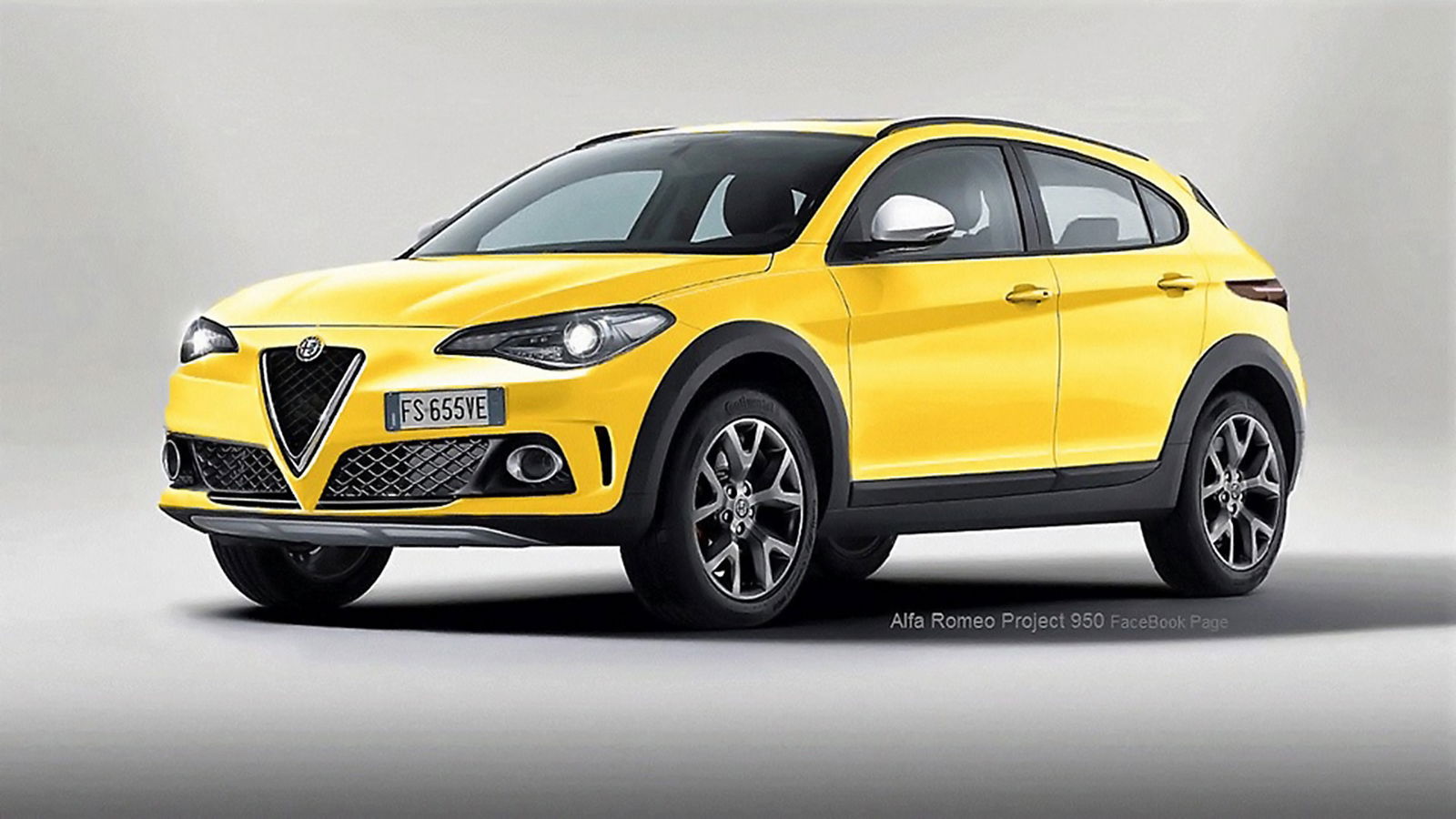 Alfa Romeo C-SUV rendering