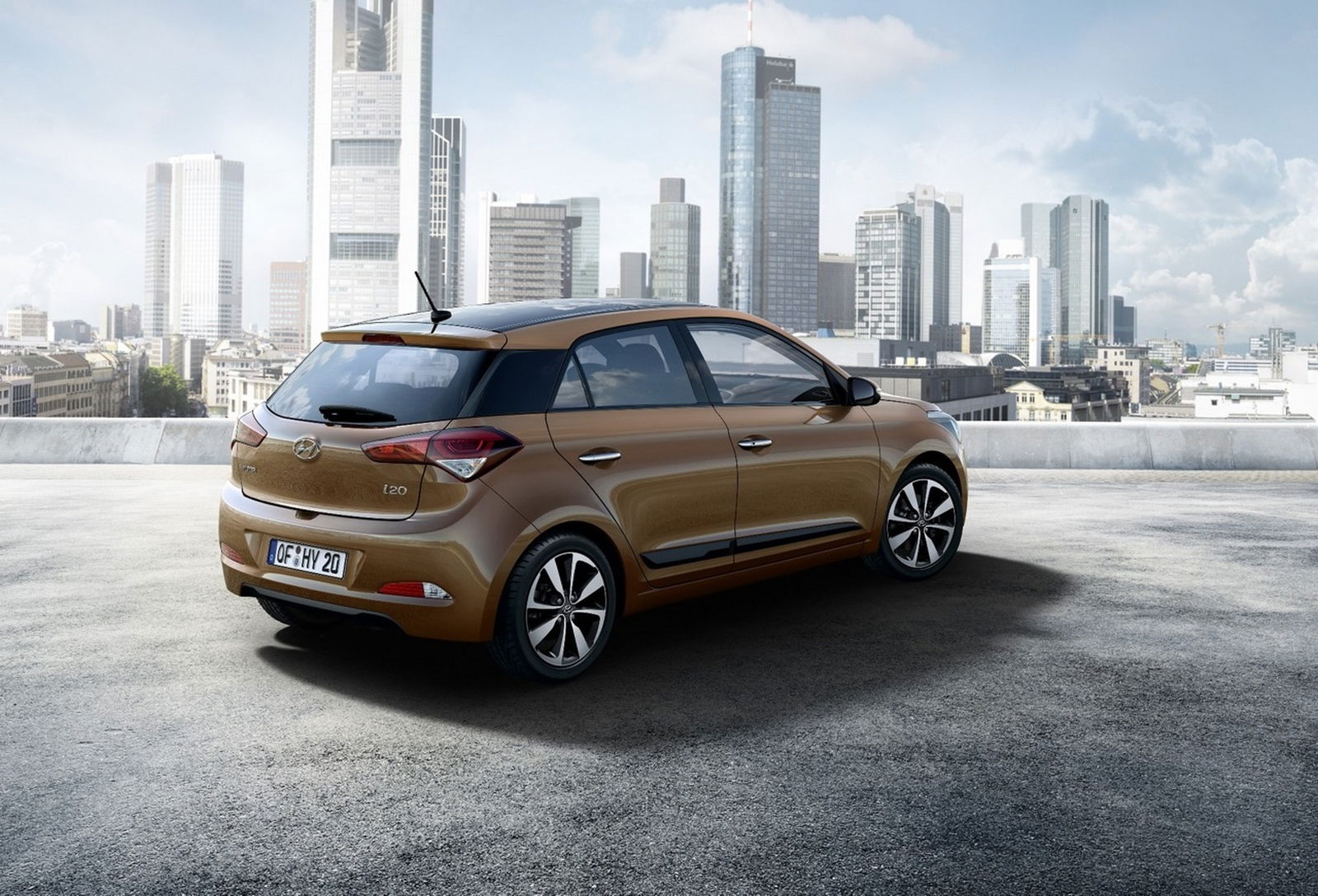 Hyundai i20 2017 statica posteriore