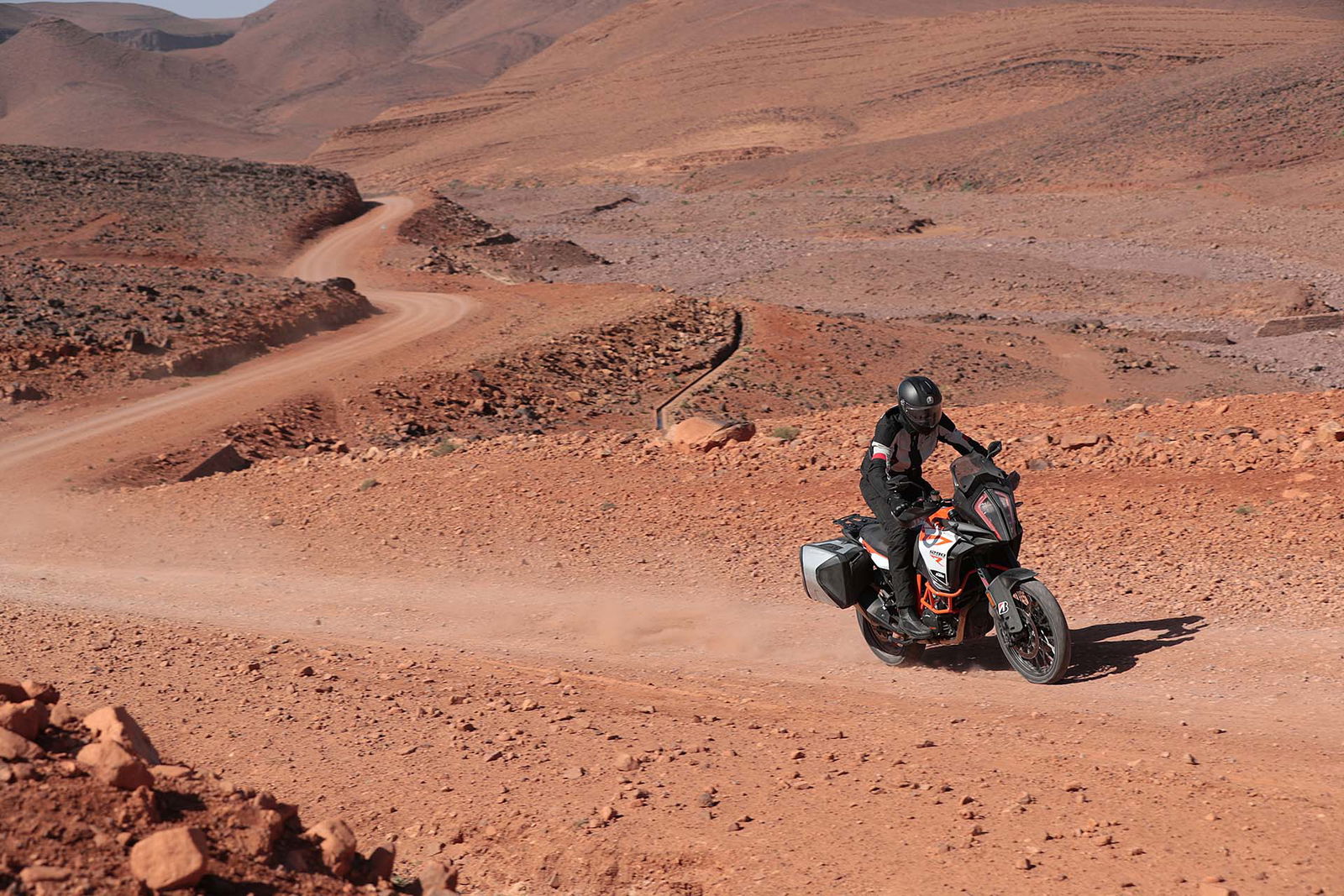 Bridgestone Battlax Adventure A41 - sterrato con KTM 1290 Super Adventure R