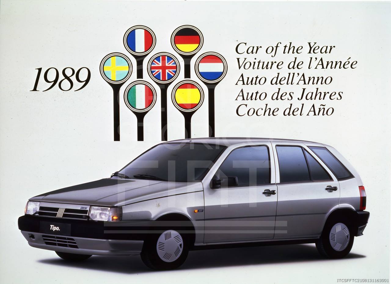 Fiat Tipo Auto dell'Anno 1989
