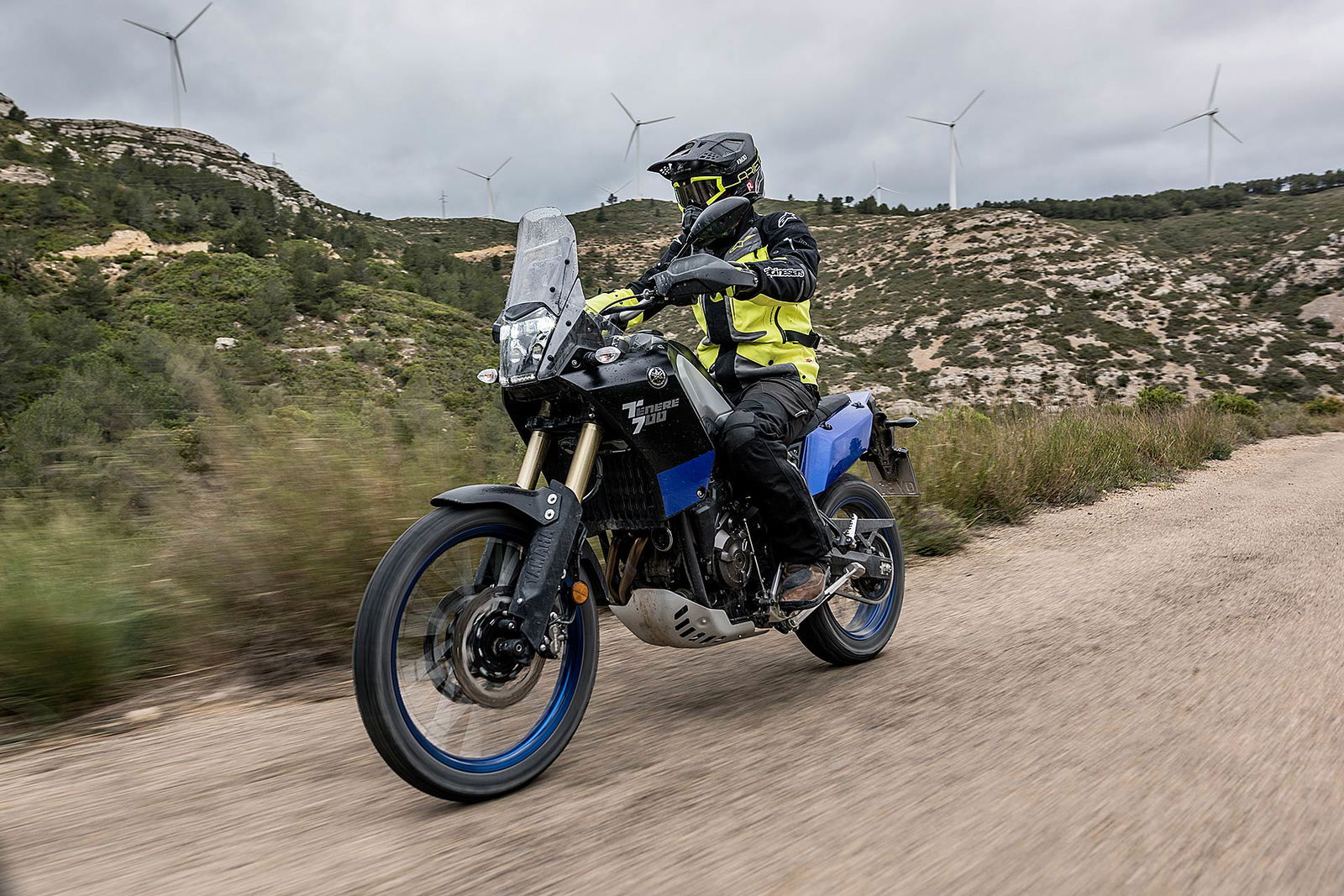 Yamaha Ténéré 700 in azione in off road moto per neopatentati A2