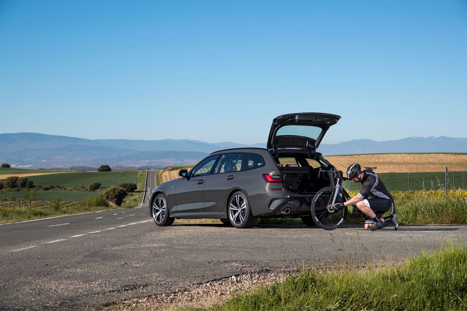 BMW Serie 3 Touring bici