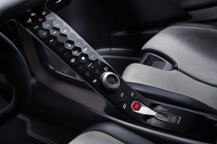 Lotus Evija Centre Console
