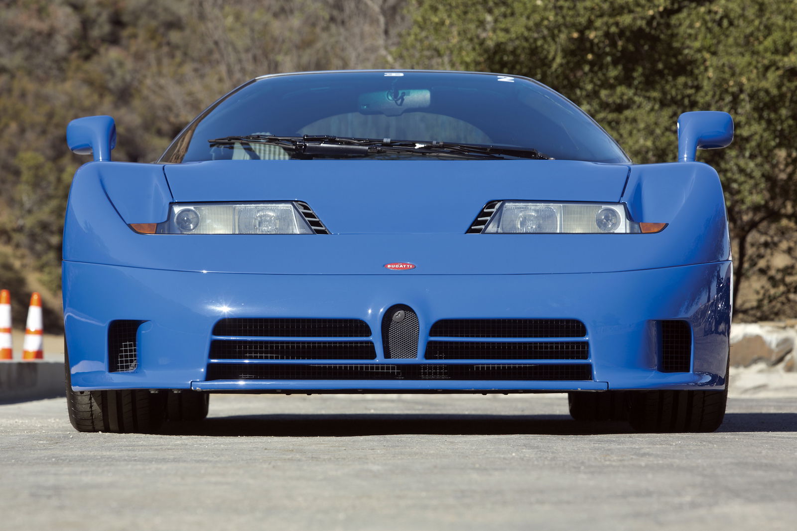 bugatti_eb110_gt blu frontale
