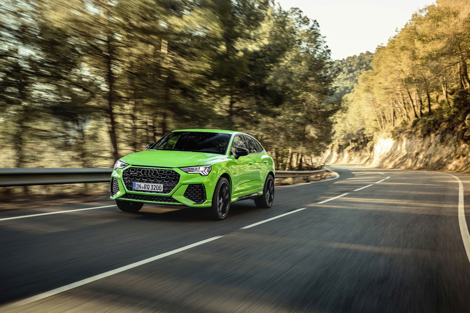 Audi RS Q3 Sportback Kyalami green