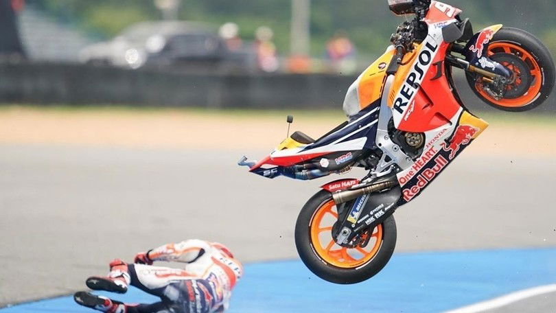 marquez crash buriram 2