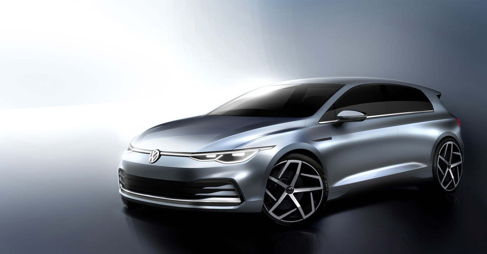 Nuova Volkswagen Golf VIII teaser