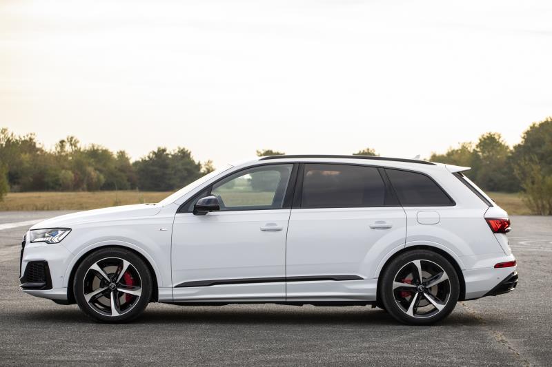Audi Q7 TFSI E 2020 Bianco