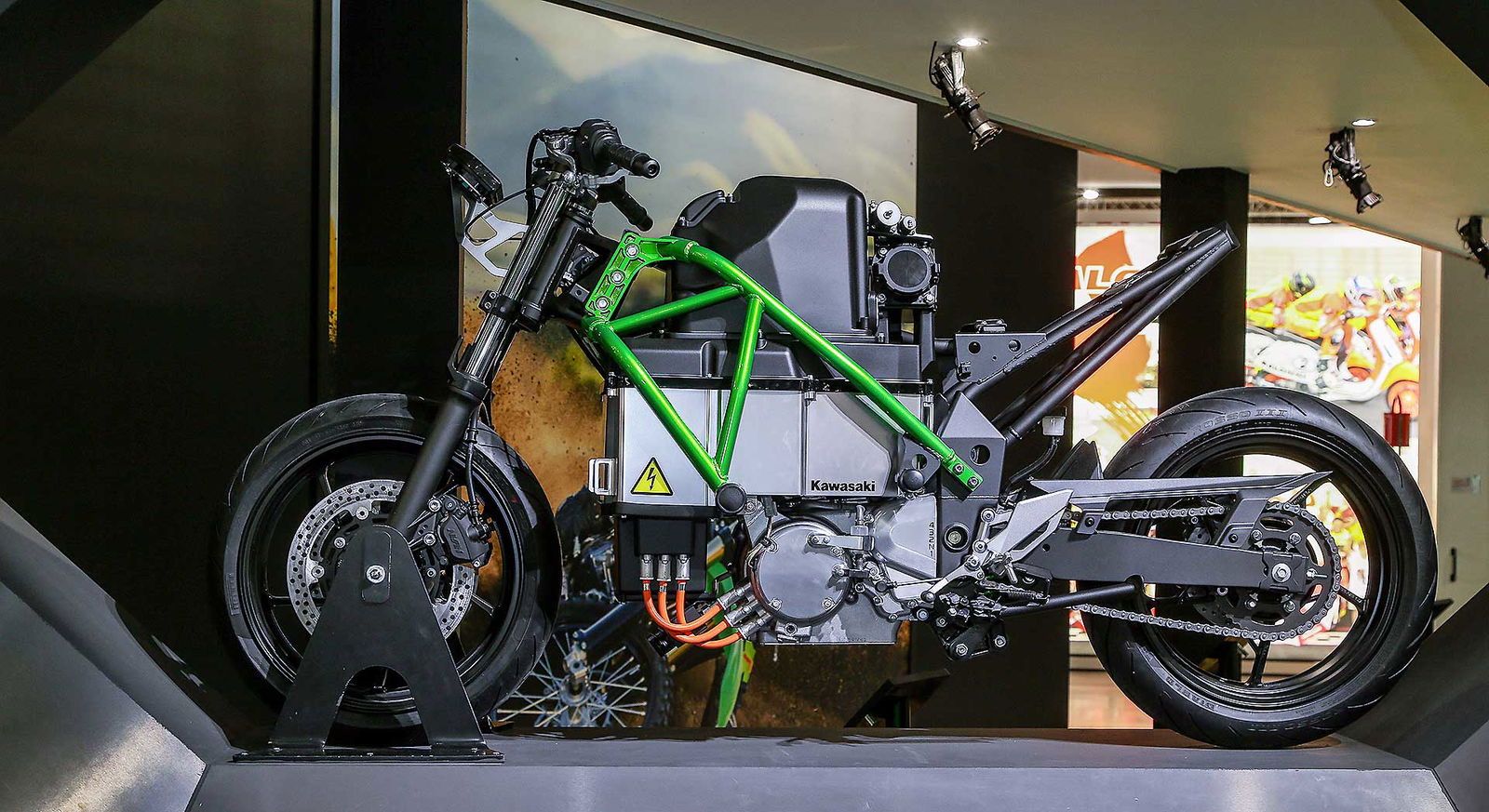 Kawasaki Ninja moto eleettrica EV Project EICMA 2019