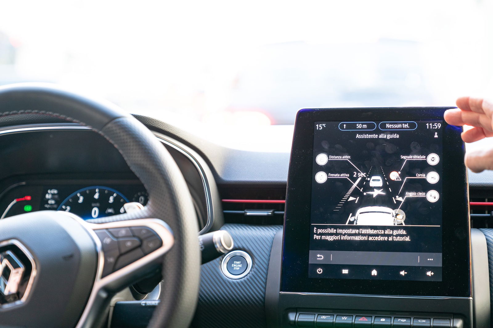 Nuova Renault Clio assistenza alla guida