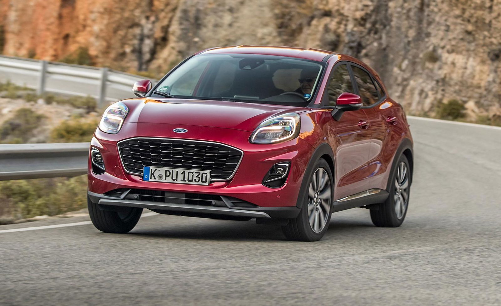 nuova ford puma test drive rossa