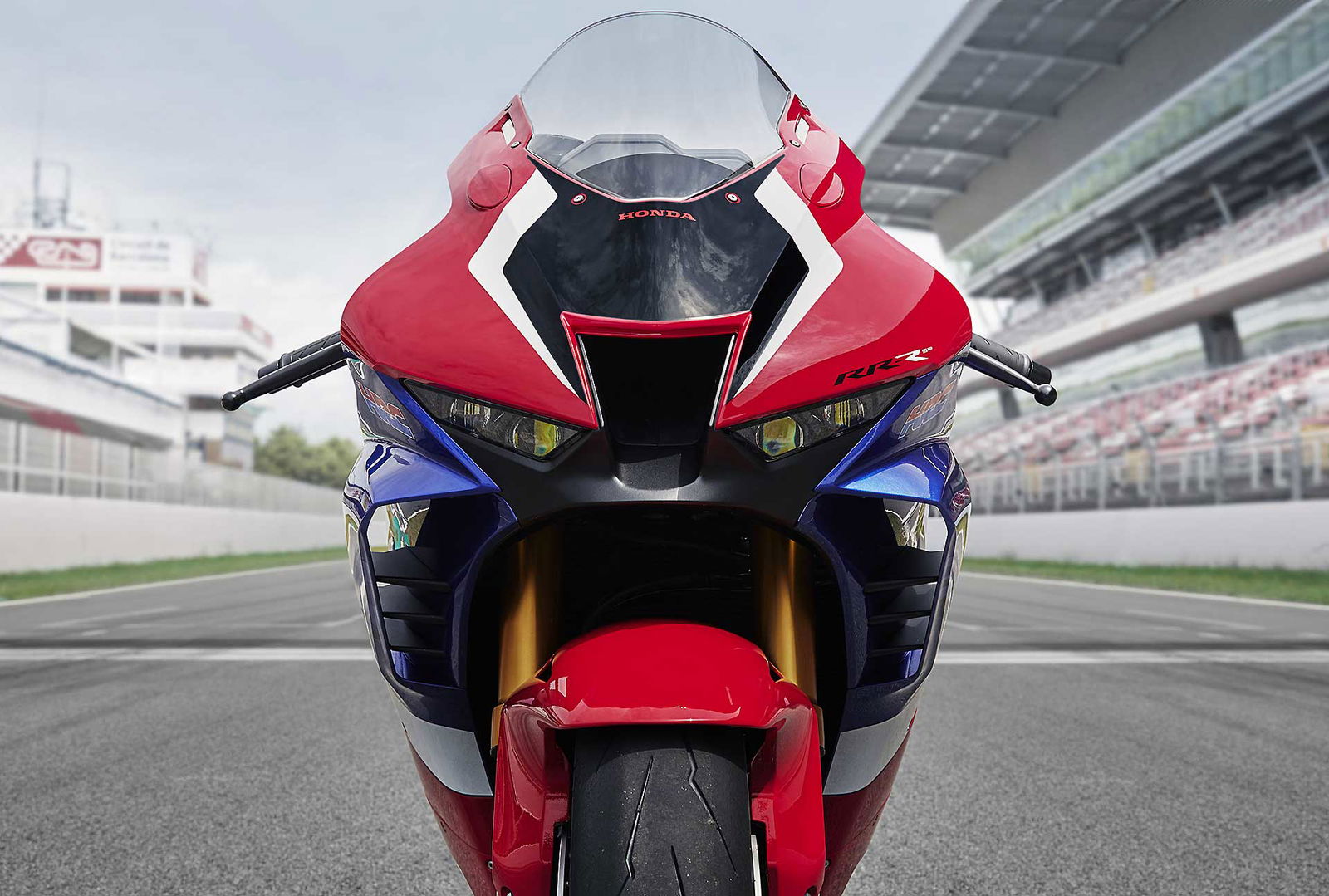 Honda CBR1000RR-R Fireblade 2020 SP frontale con presa d'aria