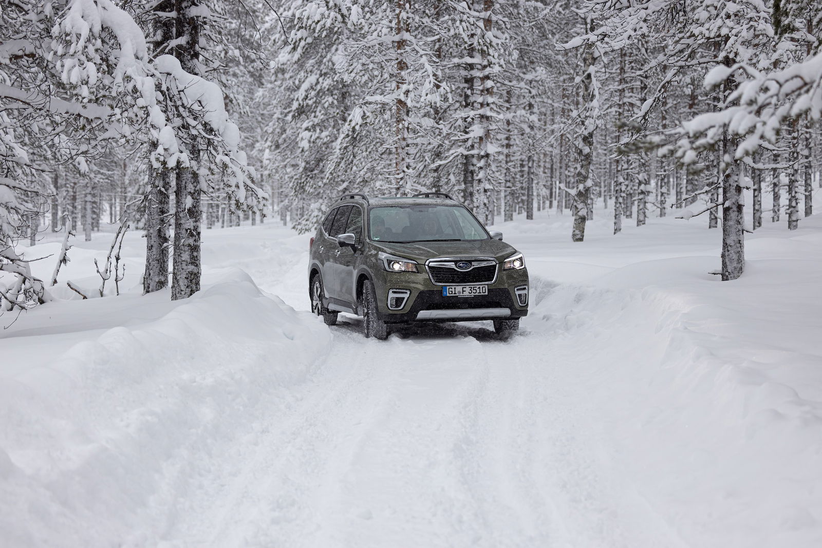 prova neve SUBARU-FORESTER