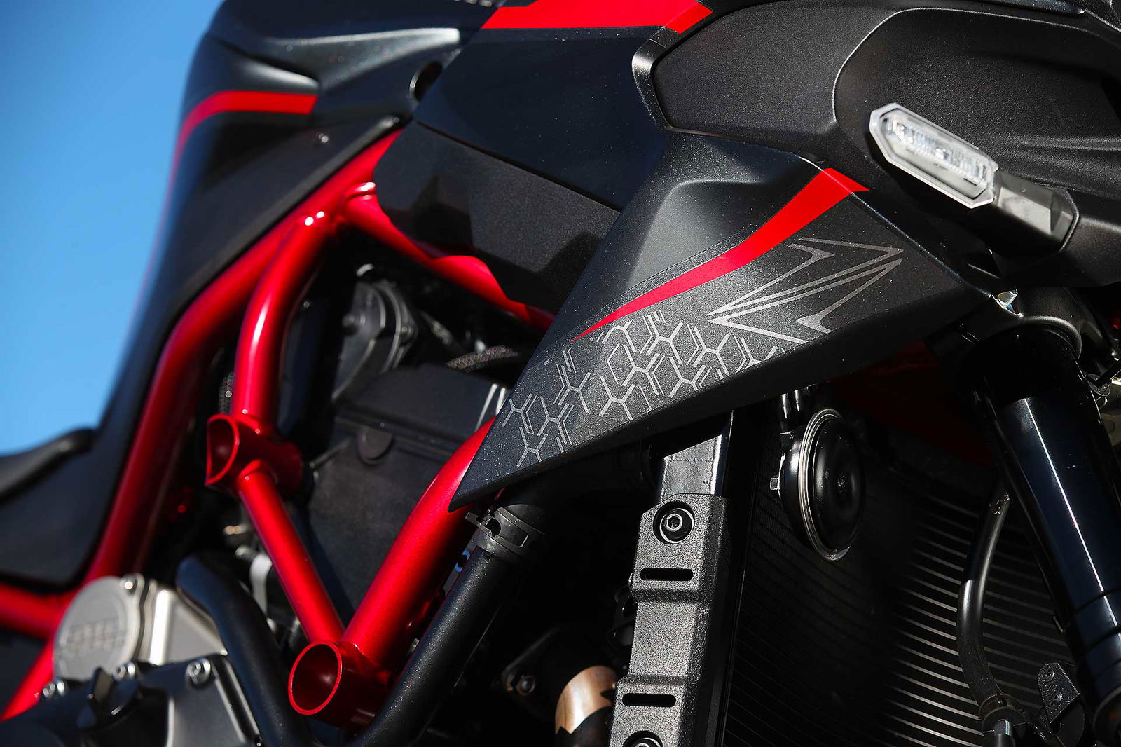 Kawasaki Z H2 particolare telaio