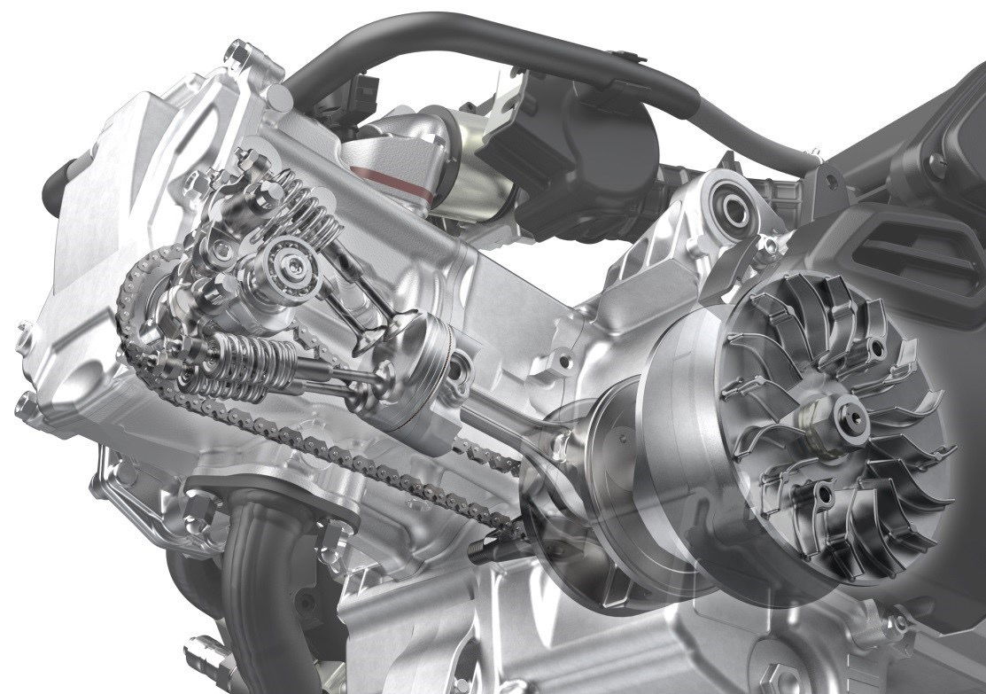 Honda SH 2020, motore scooter