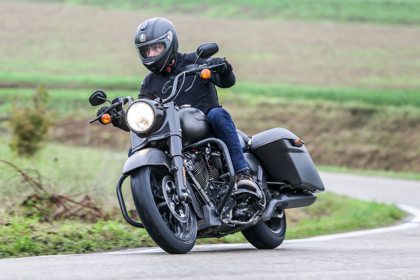 Harley-Davidson Road King test ride