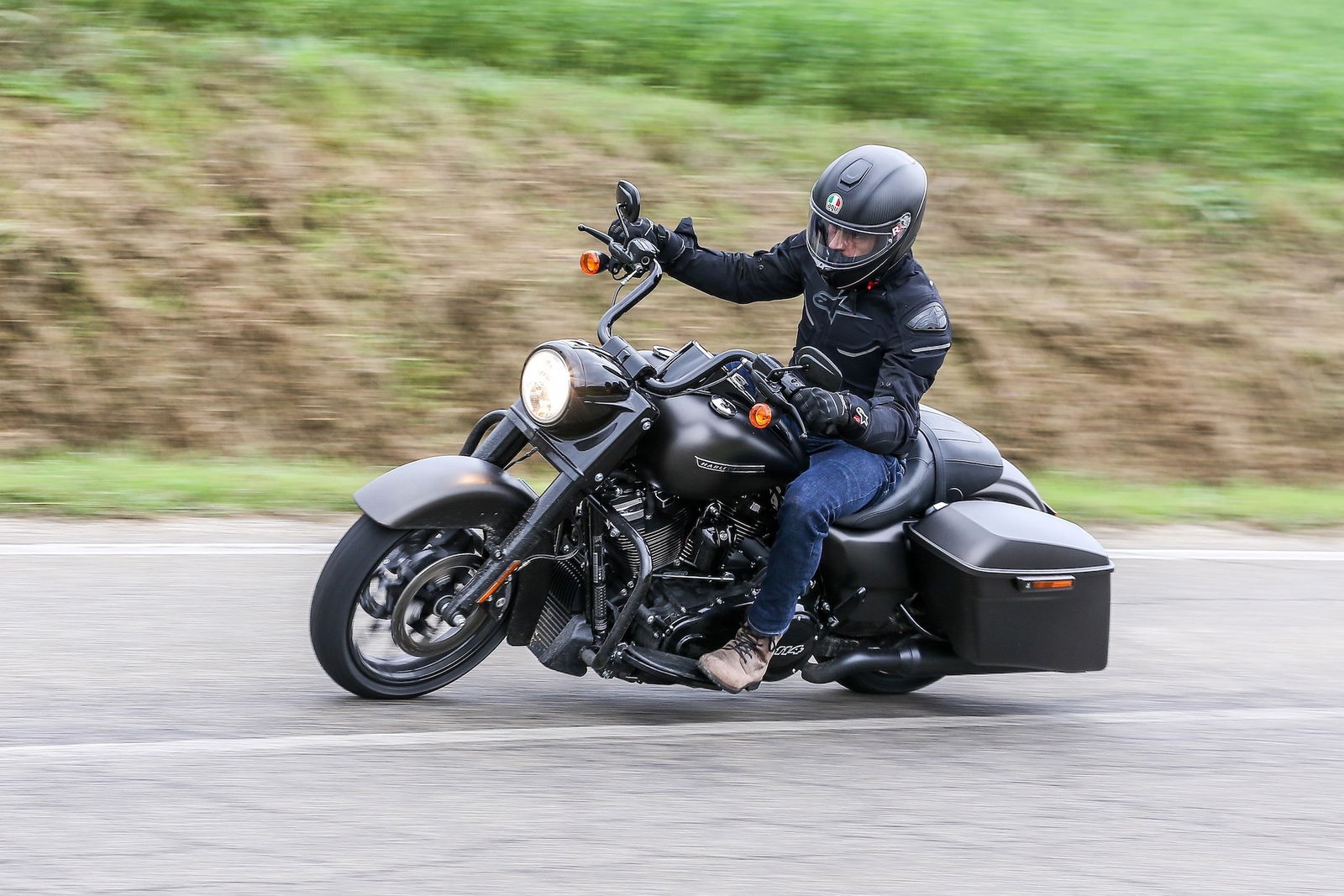 Harley-Davidson Road King test ride