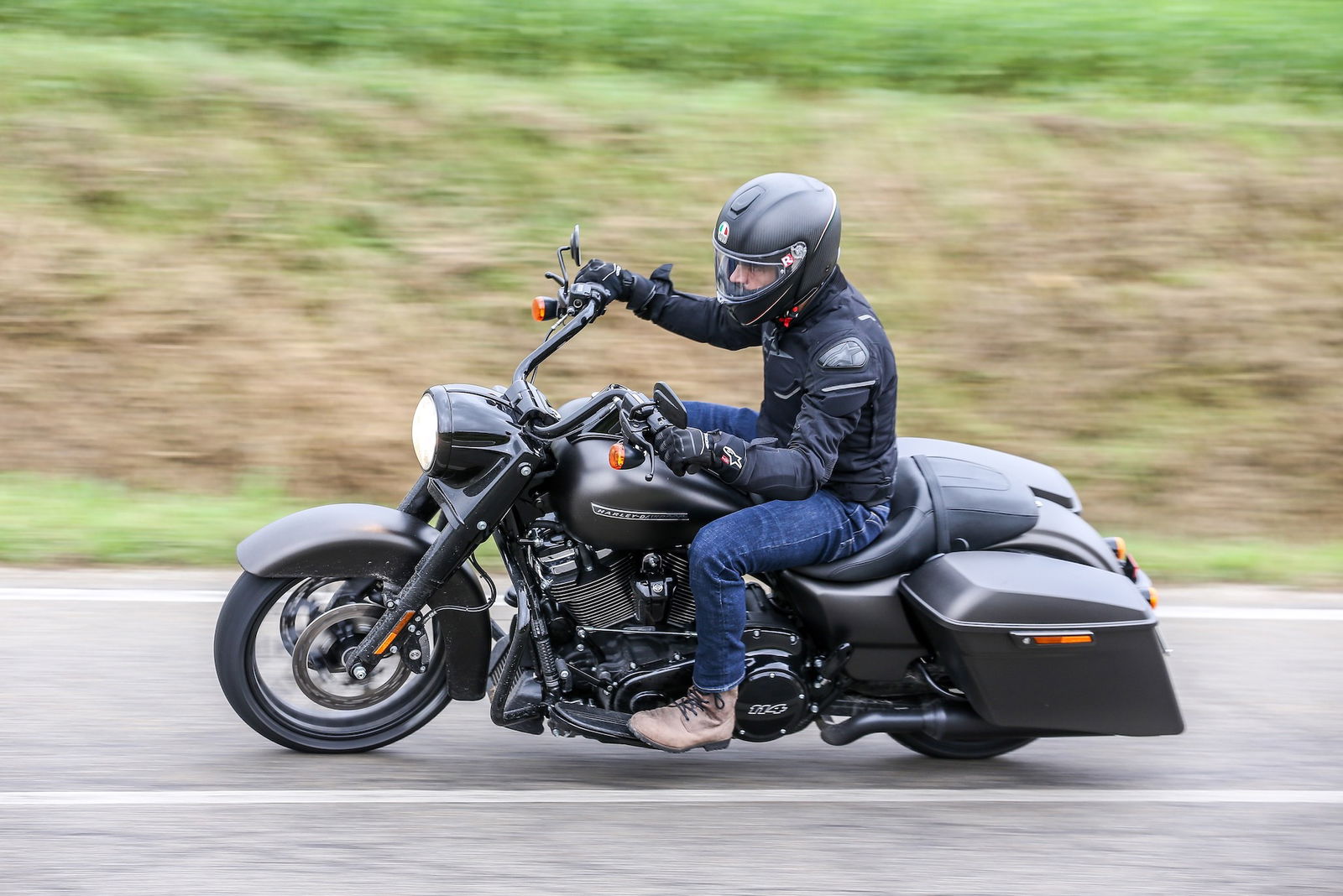 Harley-Davidson Road King test ride