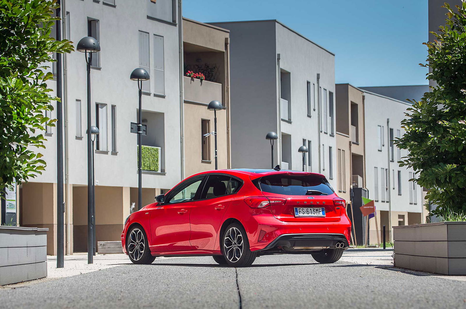 FORD FOCUS 1.5 TDCI 120 cv Rossa ST-Line 