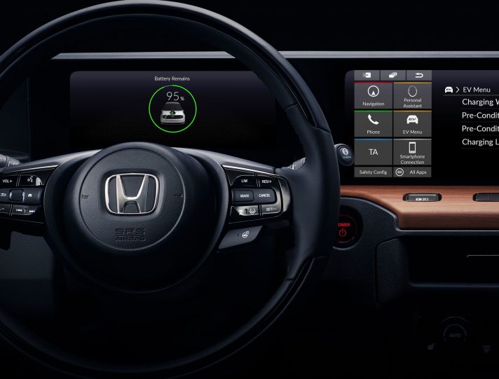 Honda EV strumentazione