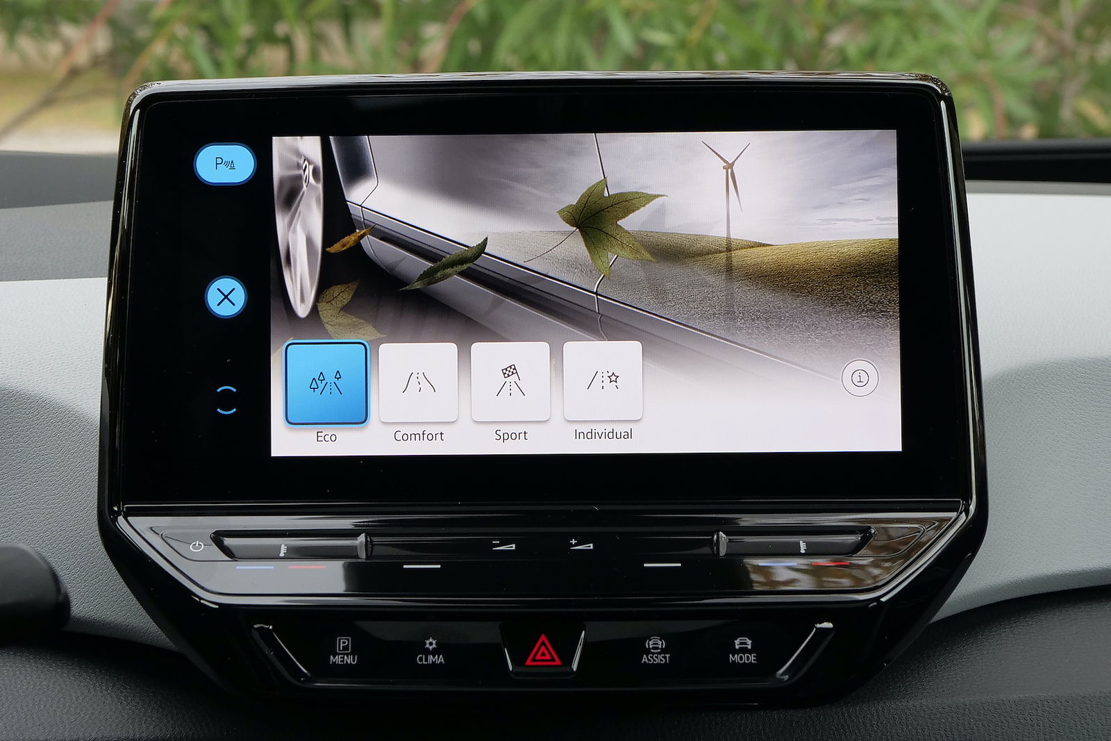 Volkswagen ID3 schermo infotainment