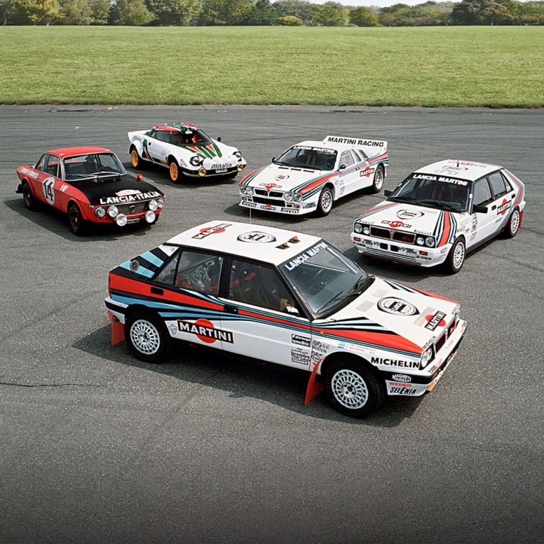 Le Lancia (automobili) regine dei rally