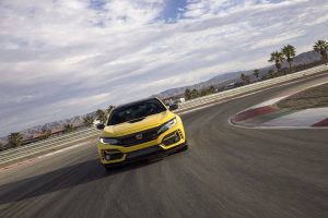 Honda Civic Type R Limited Edition test pista