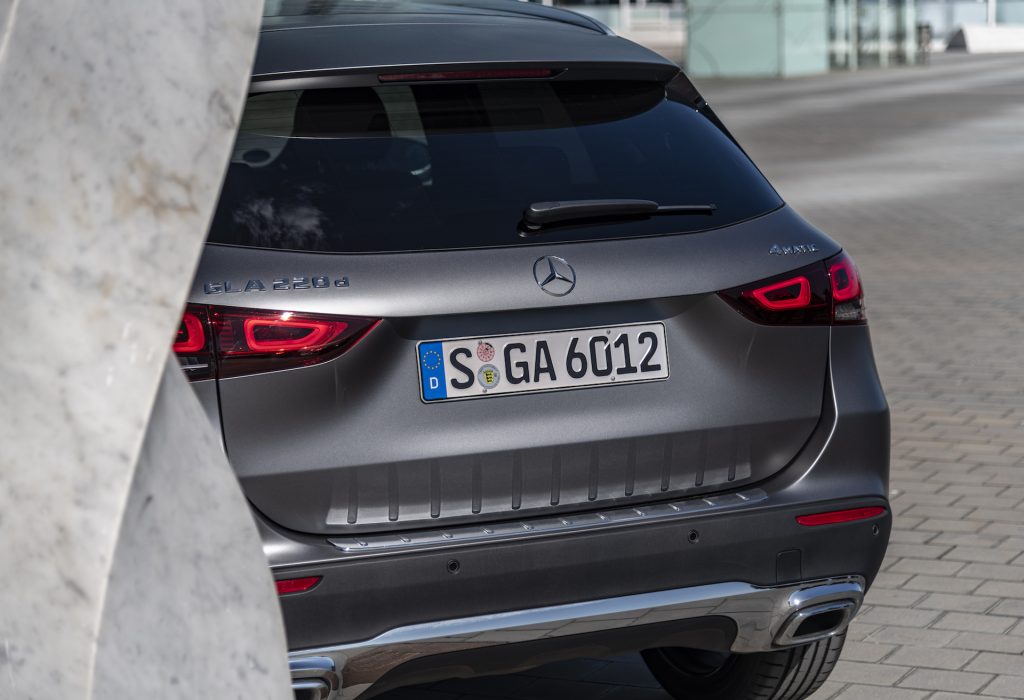 Mercedes GLA - dettaglio esterno posteriore