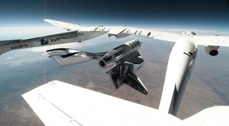 Virgin Galactic Unity 22 volo spaziale